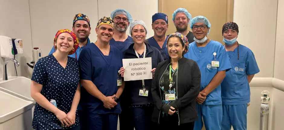 300 pacientes operados con cirugía robótica en nuestra Clínica