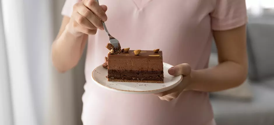 A no rendirse ante los antojos durante el embarazo